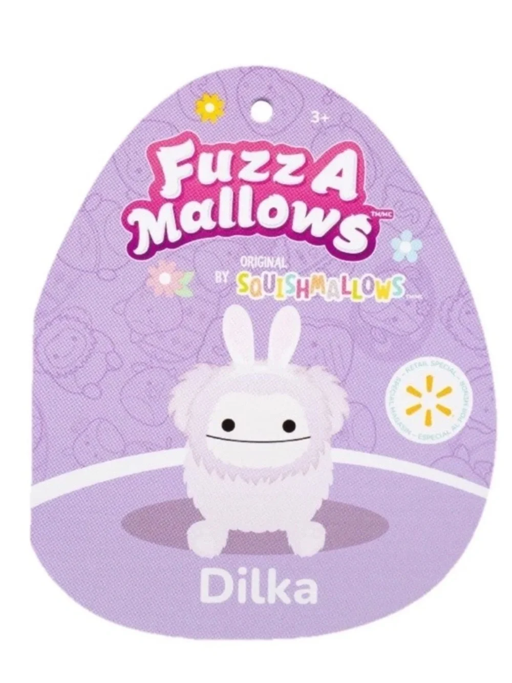 16” Squishmallows Fuzz-A-Mallow Dilka Bigfoot
BNWT Lavender Purple Easter bunny - Picture 4 of 4